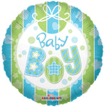 PR Baby Boy Bib 18″ Foil Balloons by Convergram from Instaballoons