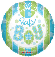 PR Baby Boy Bib 18″ Foil Balloons by Convergram from Instaballoons