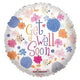 PR Get Well Pastel Flowers 18″ Balloon