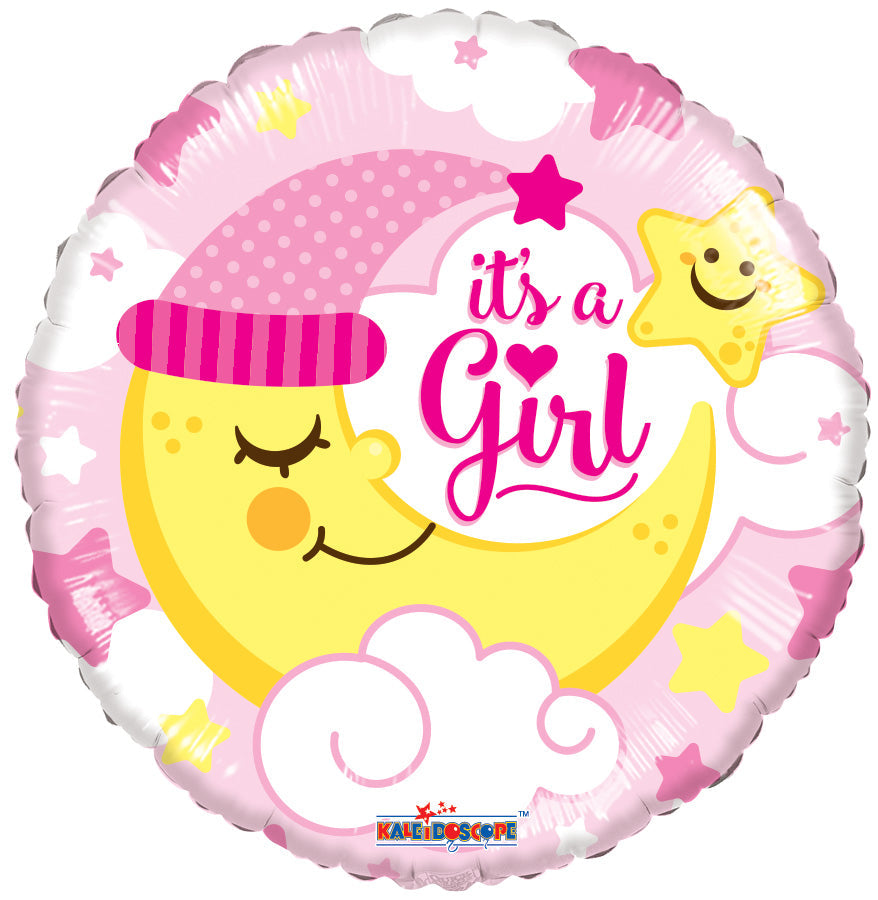 PR Moon Girl Gb 18″ Foil Balloons by Convergram from Instaballoons