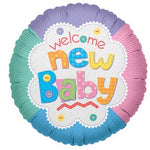 PR Welcome Baby Quilt 18″ Foil Balloons by Convergram from Instaballoons