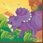 5" Beverage Napkins - Prehistoric Party (16ct) - Amscan
