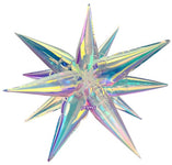 Primadescent Iridescent Starburst 26″ Foil Balloon by Prima from Instaballoons