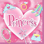 6.5" Luncheon Napkins - Princess (16ct) - Amscan