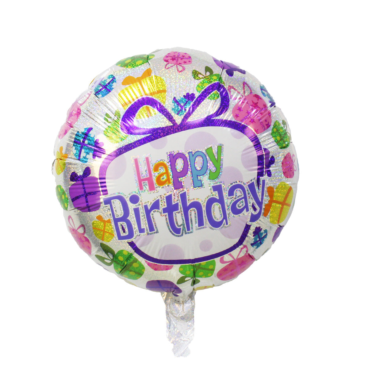 Purple 18in  HBD Gift -20ct 18″ by SoNice from Instaballoons