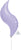 Purple Lilac Curve 15″ Foil Balloons by Anagram from Instaballoons