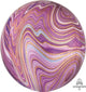 PURPLE - MARBLEZ ORBZ Foil Balloon - Pack of 3 - Anagram