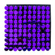 Shimmer Wall - Purple Round - Portofino