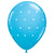 Robin's Egg Blue & Small White Polka Dots 11″ Latex Balloons (50 count)