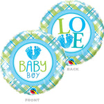 Baby Boy Feet 18″ Balloon