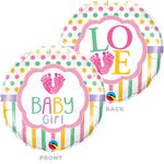 Baby Girl Feet 18″ Balloon