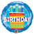 Birthday Cake Blue 18″ Balloon