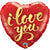 I Love You Gold Script 18″ Balloon