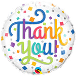 Thank You Colorful Confetti 18″ Balloon