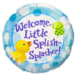 Welcome Little Splish - Splasher! 18″ Balloon