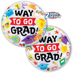 Way To Go Grad Everything 22″ Bubble Balloon