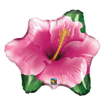 Pink Hibiscus 25″ Balloon