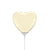 Mini Heart - Pearl Ivory (air-fill Only) 4″ Balloon