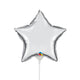 Star - Silver (air-fill Only) 9″ Balloon