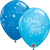 Qualatex Baby Boy Stars 11″ Latex Balloons (50)