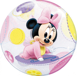 Qualatex Baby Minnie 22″ Bubble Balloon