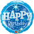 Birthday Blue Sparkle 36″ Balloon