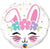 Qualatex Bunny Face 18″ Balloon