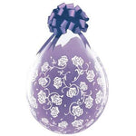 Clear Flowers & Filigree 18″ Stuffing Balloons (25 count)