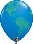 Qualatex Latex 11" Globe Latex - Dark Blue (50 count)