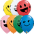 Qualatex Latex 11" Smiley Faces Latex Balloons (50 pack)