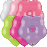 Qualatex Latex 16" Geo Blossom Latex Balloons — Assorted (pack of 50)