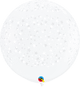 3' Round Stars-A-Round Balloons (2 pack)