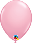 Qualatex Latex 9" Pink Latex Balloons 100 Count