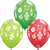 Qualatex Latex Assorted Christmas Ornaments & Dots 11″ Latex Balloons (50 count)