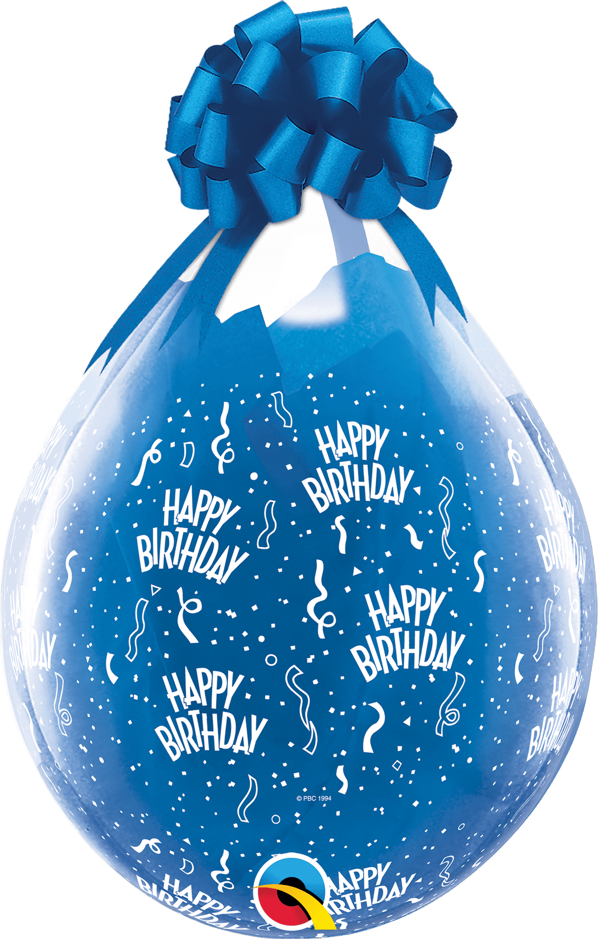 Qualatex Latex Birthday-A-Round 18" Round Stuffing Balloons (25 pack)