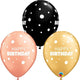 Birthday Big & Little Dots 11″ Latex Balloons (50 count)