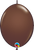 Qualatex Latex Chocolate Brown 12" QuickLink® Balloons (50 count)