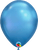 Qualatex Latex Chrome Blue 11″ Latex Balloons (100)