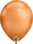 Qualatex Latex Chrome Copper 11″ Latex Balloons (25)