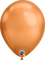 Qualatex Latex Chrome Copper 11″ Latex Balloons (25)