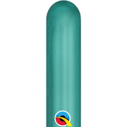 Chrome Green 260Q Latex Balloons (100)