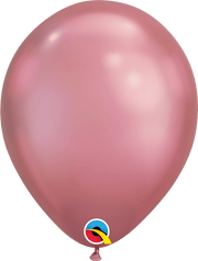 Qualatex Latex Chrome Mauve 11″ Latex Balloons (25)