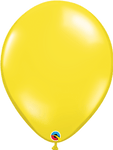 Qualatex Latex Citrine Yellow 16″ Latex Balloons (50 count)