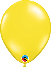 Qualatex Latex Citrine Yellow 5″ Latex Balloons (100)