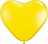 Qualatex Latex Citrine Yellow Heart Latex Balloons 6″ Latex Balloons (100 count)