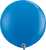 Qualatex Latex Dark Blue 36″ (3′ Spherical) Latex Balloons (2)