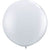 Qualatex Latex Diamond Clear 36″ (3′ Spherical) Latex Balloons (2)