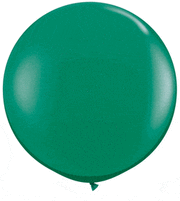 Qualatex Latex Emerald Green 36″ Latex Balloons (2 count)