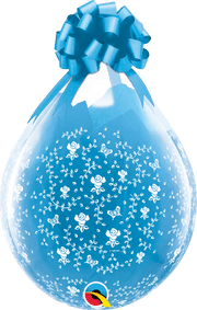 Qualatex Latex Flowers-A-Round 18" Round Stuffing Balloons (25 pack)