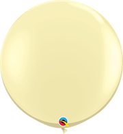 Qualatex Latex Ivory Silk 36″ Latex Balloons (2 count)